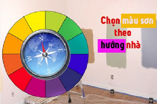 Cách chọn màu sơn nhà theo hướng nhà hợp phong thủy - Ảnh 1