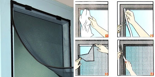 Làm sạch cửa lưới chống muỗi tại nhà chỉ trong vài phút - Ảnh 1