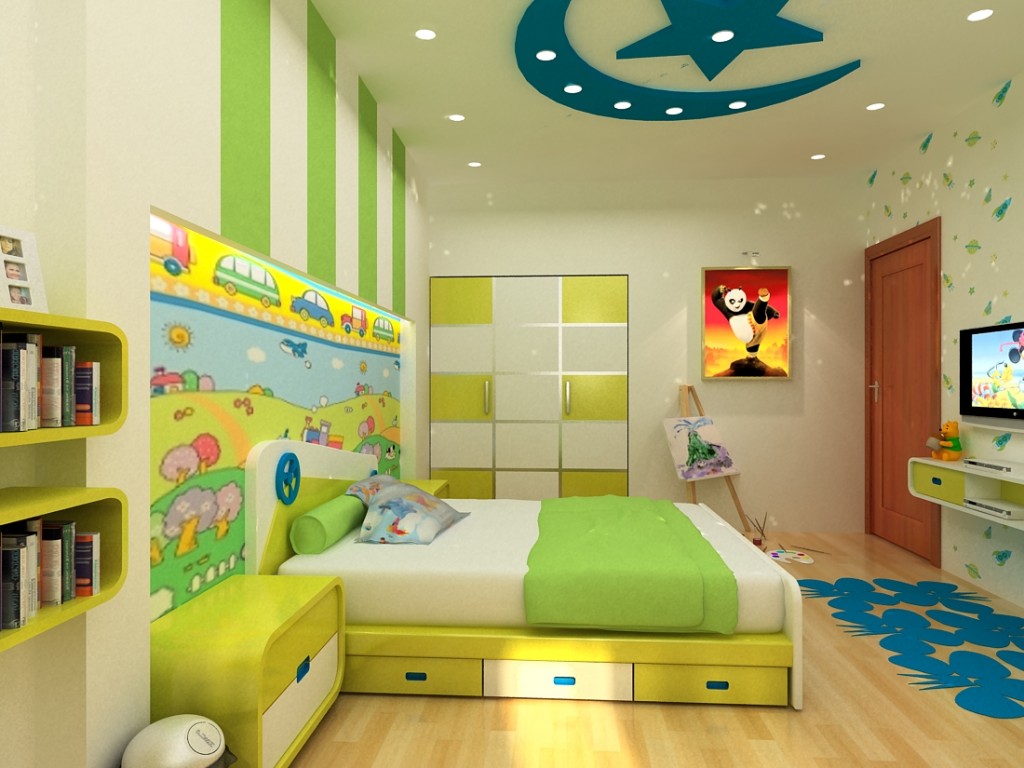 Phòng ngủ cho bé siêu đẹp bằng sơn Kova tại Hải Phòng - Ảnh 10