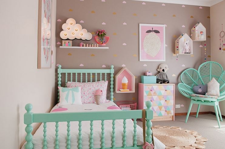 Phòng ngủ cho bé siêu đẹp bằng sơn Kova tại Hải Phòng - Ảnh 17