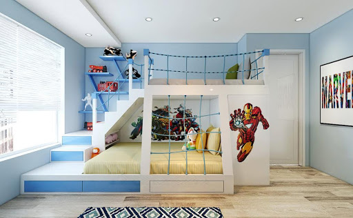 Phòng ngủ cho bé siêu đẹp bằng sơn Kova tại Hải Phòng - Ảnh 19