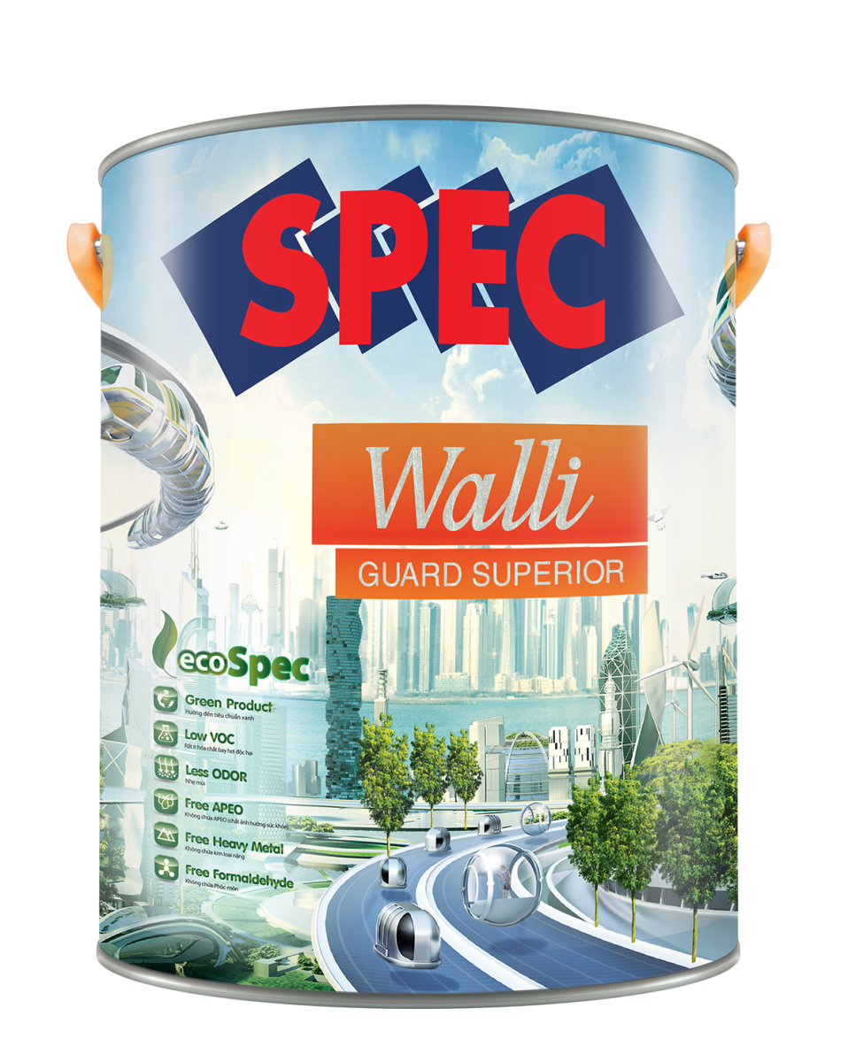 SƠN SPEC WALLI GUARD SUPERIOR - SƠN NGOẠI THẤT BẢO VỆ VƯỢT TRỘI